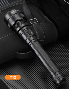 Đèn pin cầm tay chiến thuật mạnh mẽ, sạc lại được, độ sáng cao, chất liệu hợp kim nhôm, đa chức năng, dùng cho cắm trại, đèn <span class=keywords><strong>LED</strong></span> - Product Image 2