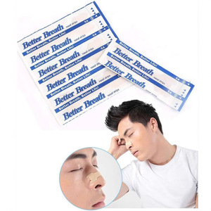 Tiras nasales antirronquidos personalizadas con adhesivo fuerte y tiras nasales para respirar para aliviar la congestión nasal y promover la respiración. - Product Image 5