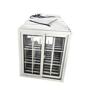 Trung Quốc phần cứng hàng đầu <span class=keywords><strong>uPVC</strong></span> cửa sổ trượt tùy chỉnh nướng thiết kế với lưới chống muỗi - Product Image 4