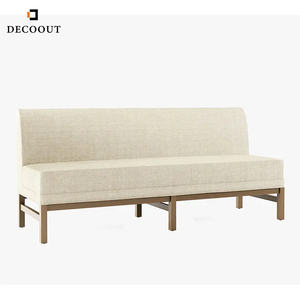 Mobília personalizada do projeto Banqueta couro do restaurante Quadro madeira Assento da cabine do restaurante - Product Image 6