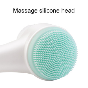 <span class=keywords><strong>Brosse</strong></span> nettoyante faciale coréenne avec brosses de massage en silicone, outils de soin de la peau - Product Image 3