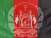 Drapeau afghan en polyester durable et écologique, imprimé numériquement, 3x5 pieds, vente en gros