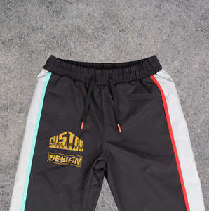 กางเกงวอร์มขาตรงสำหรับผู้ชายผ้าฝ้ายระบายอากาศได้ดีเป็นมิตรกับสิ่งแวดล้อมตัวเลือกโลโก้ได้ตามต้องการ - Product Image 4