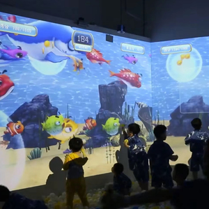 Proyector de realidad aumentada de pared para niños, de 5x96 metros dispositivo interactivo, 30 puntos, 80 escenas - Product Image 1