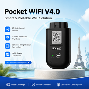 Module de communication sans fil <span class=keywords><strong>WiFi</strong></span> pour onduleur photovoltaïque, transmetteur de données, dongle <span class=keywords><strong>WiFi</strong></span> BLE5.2 WiFi6, moniteur/enregistreur pour système solaire 2.4GHz 5V DC - Product Image 1
