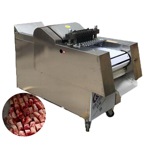 Coupeur de pièces de poulet électrique de machine à découper de canard commerciale de Dicer de volaille robuste - Product Image 1