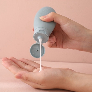 Set de viaje para rellenar botellas, botella portátil para champú, botella para loción con tapa abatible, estilo nórdico - Product Image 5