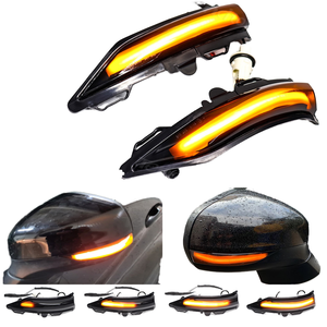 Feux de clignotants dynamiques LED 12V FetonAuto pour Fiesta ST MK8 PUMA Crossover, ampoules de rétroviseur séquentielles 2018-2023 - Product Image 1