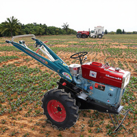 Vente chaude de Chine Diesel bonne qualité Deux roues Agriculture d'occasion Tracteur de marche