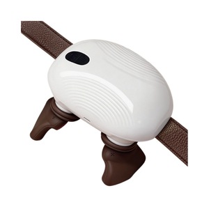 Neck And Shoulder Massager With Heating Kneading Massage Function For Home Use Rechargeable USB Power Beige Brown - Product Image 2