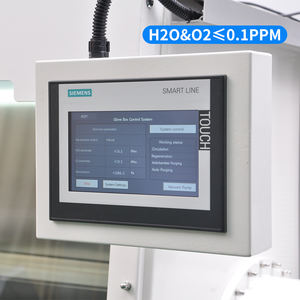 Système de purification de gaz de laboratoire 4GBS, boîte à gants avec environnement de gaz inerte de haute pureté, H20&O2<1ppm, boîte à gants pour batterie au <span class=keywords><strong>lithium</strong></span> - Product Image 2