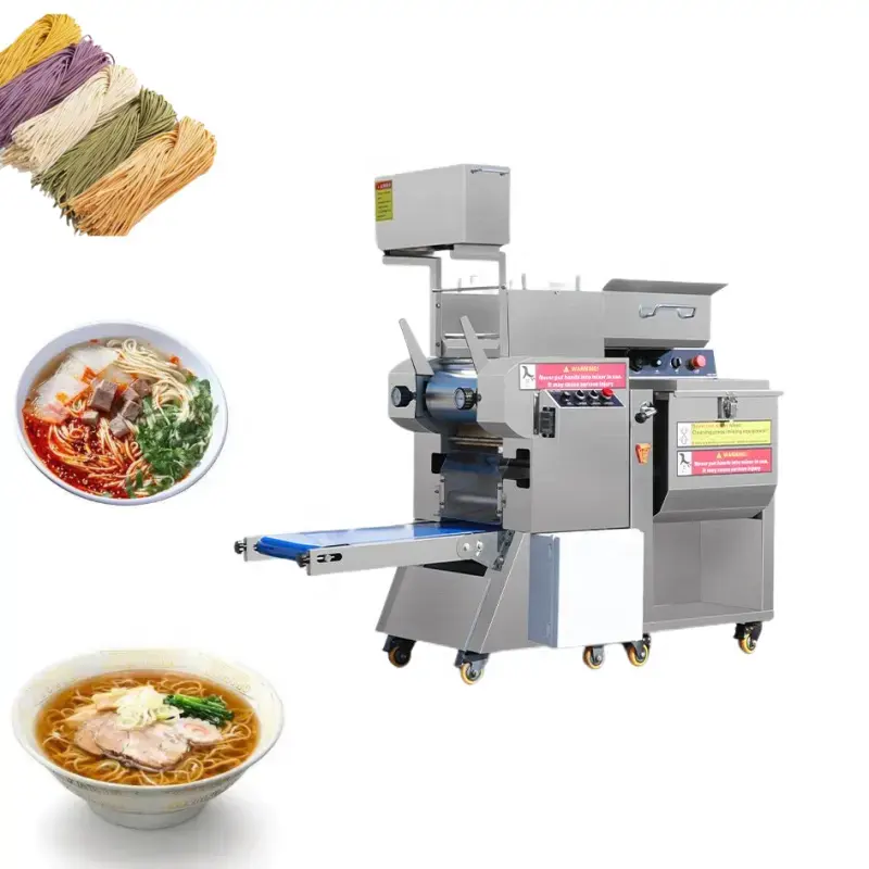Ticari sanayi japon erişte makinesi/makarna Ramen hamur erişte kesme ile makine yapmak