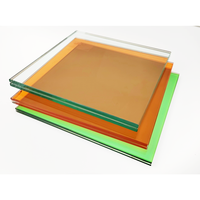Vitrina de Vidrio Templado para Piso, Vidrio Laminado Triple Reforzado de 6.5 Pulgadas 10+10+10mm