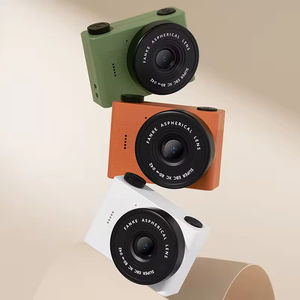 Green Leather Texture Retro Kids Digital <b>Camera</b> Simulated Aspherical Lens Compact Pocket Student <b>Mini</b> Sport <b>Camera</b> Support Photo - Product Image 3