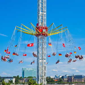 <span class=keywords><strong>Parque</strong></span> de Atracciones paseos silla voladora Torre gota paseos saltando círculo para la venta - Product Image 4