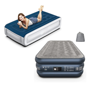 Matelas pneumatique gonflable double pour camping en plein air, <span class=keywords><strong>lit</strong></span> simple auto-gonflant pour <span class=keywords><strong>2</strong></span> <span class=keywords><strong>personnes</strong></span> - Product Image 1
