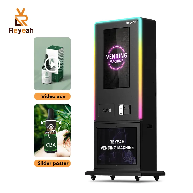 Barra de preservativos para mulheres, máquina de venda automática pequena com tela de toque digital