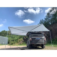 Tissu de toile d'auvent de poteau en aluminium debout libre de 270 degrés pour le camping extérieur de voiture