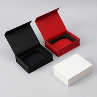 Boîte cadeau magnétique de luxe en gros, boîte d'emballage en carton à rabat avec inserts en mousse EVA pour cosmétiques, outils, bijoux, emballage cadeau