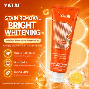 Dentifrice personnalisable au complexe de vitamine <span class=keywords><strong>B</strong></span> pour les soins des gencives, élimination des taches, blanchiment certifié, haleine fraîche, saveur menthe - Product Image 4
