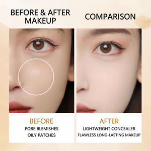 Base de Maquillaje BB Cream Iluminadora, Blanqueadora y Minimizador de Poros, Resistente al Agua, de Larga Duración, Acabado Natural, 30g, LAOLISHI - Product Image 5
