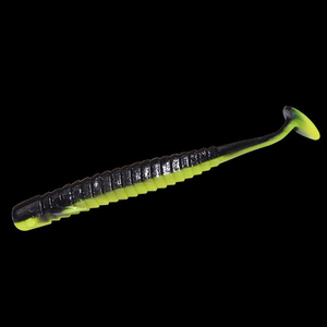 Señuelos de pesca de silicona de plástico suave con cola en <span class=keywords><strong>T</strong></span> flotante de 75mm de alta calidad, cebo vivo de agua salada para trucha, Lucio para River Lake Stream - Product Image 5