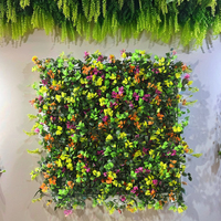 Vente en gros populaire de panneaux de gazon vert artificiel mur de feuilles Faux buis haie mur de toile de fond d'herbe pour la décoration intérieure de mariage