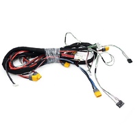 Harness Saklar Lampu Depan LED Motor Custom 2-in-1 Relay Wiring Kit Komputer Elektronik Mobil Truk Lampu Kedip