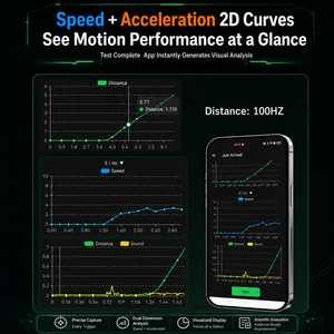 Sistema de Medición de Velocidad 2026quelingSprint con Codificador de Cable, Seguimiento de Velocidad en Tiempo Real <span class=keywords><strong>para</strong></span> Pruebas de Carrera y Entrenamiento Deportivo - Product Image 6
