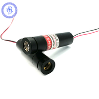 Boîtier en laiton à faisceau lumineux, Module de diodes Laser vert 5v 5mW 520nm pour équipement d'étiquettes Laser