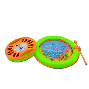 Wholesale Colorful Plastic Percussion Instrument Set With Ocean <b>Drum</b> <b>Hand</b> Shake Bell For Kids Music Education And Play - Product Image 3