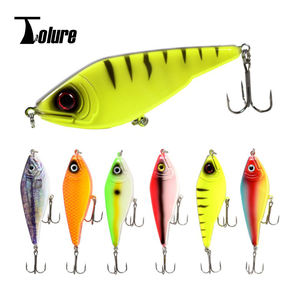 Leurre de pêche Weihai Motion <span class=keywords><strong>Buster</strong></span> Pike Jerkbait Big VIB Baits 52g 120mm en plastique avec hameçon triple, action coulante, pour utilisation en rivière - Product Image 2