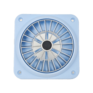 Salida de Aire Giratoria Cuadrada Universal Azul 60/75/90mm de Plástico, Piezas de Calefactor de Estacionamiento de Clase Energética Eficiente para Uso Exterior en Coche - Product Image 1