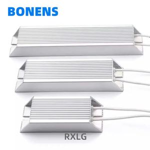 Résistance à fil bobiné Bonens <span class=keywords><strong>RXLG</strong></span> 1500W en boîtier aluminium, tolérance 5%, 0,01-1K, résistance de frein pour onduleur - Product Image 3