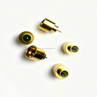 Conector de paso RF hermético de vidrio a metal SMP(M)-JD102-L con temperatura de operación de -55 a +165 °C, paquete a granel
