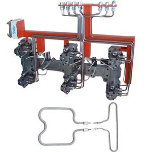 Machine de moulage par injection plastique avec moule à béton à canaux chauds, avec collecteur soudé au plasma, moitié chaude pour l'emballage, type ouvert - Product Image 1