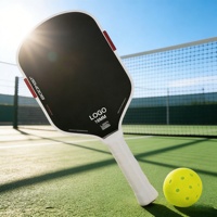 Raquette de pickleball thermoformée sans bord MST, 14 mm, 16 mm, remplissage en mousse EVA, noyau en nid d'abeille de 4e génération, pour adultes, OEM personnalisé