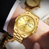 Montre-bracelet de luxe pour homme en acier inoxydable à quartz 42 mm avec affichage lumineux, diverses couleurs, mode et affaires, alliage et verre
