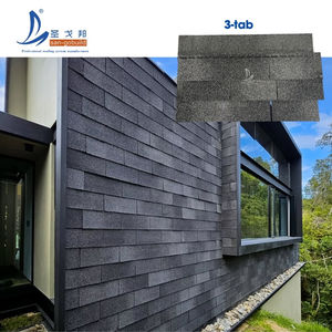 Bardeaux d'asphalte en fibre de verre ignifuges modernes de classe A UL Tuiles de <span class=keywords><strong>toit</strong></span> lisses résistantes à la chaleur pour les centres de villégiature sur le marché américain - Product Image 3