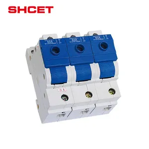 High quality RD18 electrical fuse type carrier holder ac din rail dc 32a 63a 500V for 10x38 10*38 22*58 ceramic fuse price