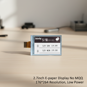 2.7inch 2.7" 176x264 Eink E Ink Display Epaper E Paper EPD Display Panel SPI Module Electronic Paper Black White 2 Color Panel - Product Image 1