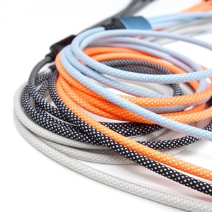 Hot bán 100W sạc nhanh <span class=keywords><strong>USB</strong></span> <span class=keywords><strong>USB</strong></span> C để IP Micro loại C 2 trong 3 bện cáp Nylon - Product Image 6