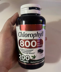 Özel etiket için klorofil Softgel Vegan doğal organik saf klorofil özü Softgel kapsül - Product Image 4