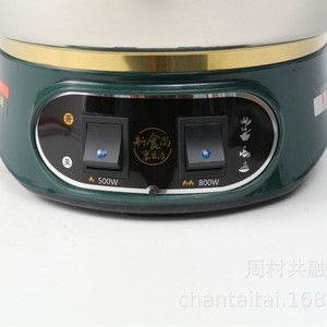 <b>Electric</b> <b>Steamer</b> 24 Cm Single Layer Thickened Stainless Steel With Tempered Glass Lid For Home Use - Product Image 2