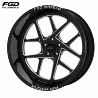Jantes en alliage forgé 5x114.3 5x127 5x139.7 5x150 de 20, 22, 24, 26, 28, 30 pouces pour RAM 2500/3500 F-250 F-350
