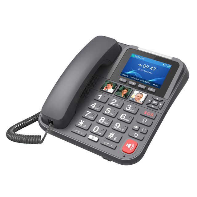 HD Audio Intercom HD Wifi SOS Call Recording SIP VoIP Products Large Button Volume Cordless Wireless VoIP Products