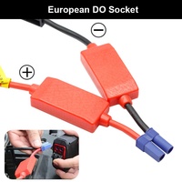 12V 200A pinces crocodiles Booster voiture saut démarreur voiture démarrage d'urgence câble d'alimentation pince batterie de stockage Anti-marche arrière Clip EC5