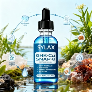 Sérum Visage Anti-Âge et Hydratant au Cuivre Peptide GHK-Cu Snap-<span class=keywords><strong>8</strong></span>, <span class=keywords><strong>Vitamine</strong></span> C et Acide Hyaluronique, 30ml, Marque Blanche, OEM - Product Image 5