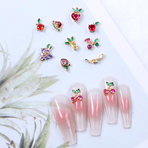 TSZS-abalorios 3D <span class=keywords><strong>de</strong></span> lujo para <span class=keywords><strong>uñas</strong></span>, fruta <span class=keywords><strong>de</strong></span> circón, fresa, sandía, accesorios <span class=keywords><strong>de</strong></span> joyería para decoración <span class=keywords><strong>de</strong></span> <span class=keywords><strong>uñas</strong></span>, <span class=keywords><strong>2022</strong></span> - Product Image 2