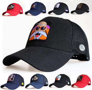 Ufogift Mũ dbz Mũ lưới Cotton Mũ Snapback phẳng có thể điều chỉnh Hip-hop mũ Goku - Product Image 2